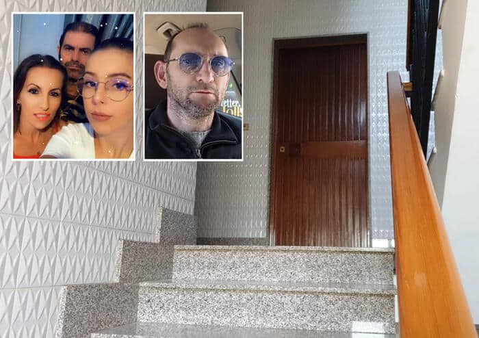 COMBO con il luogo dell'omicidio, vittima di 16 anni e la foto di De Santis torremaggiore